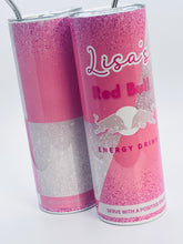 Load image into Gallery viewer, Pink Red Bull Personalised 20 oz Tumbler
